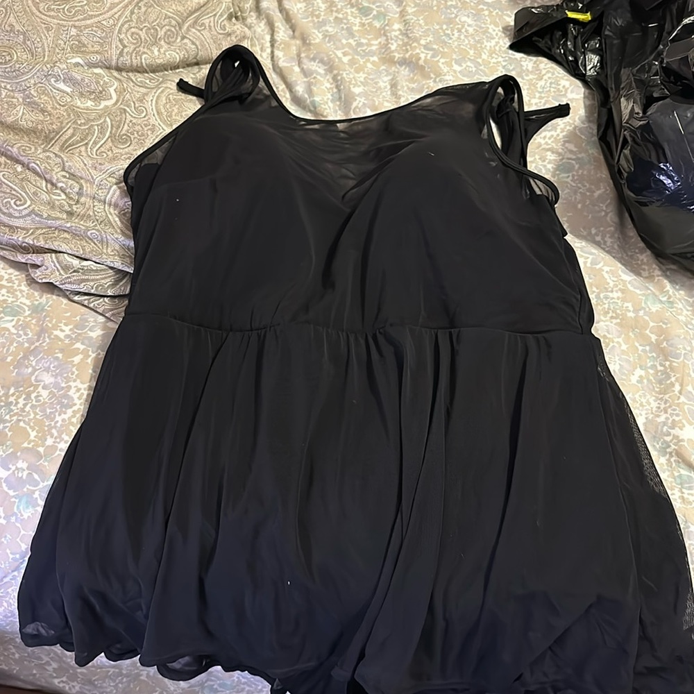 Brand new black one piece